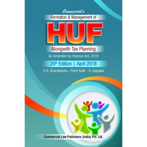 Commercial's Formation & Management Of HUF alongwith Tax Planning by S. R. Kharbanda, Prem Nath and V. Gopalan